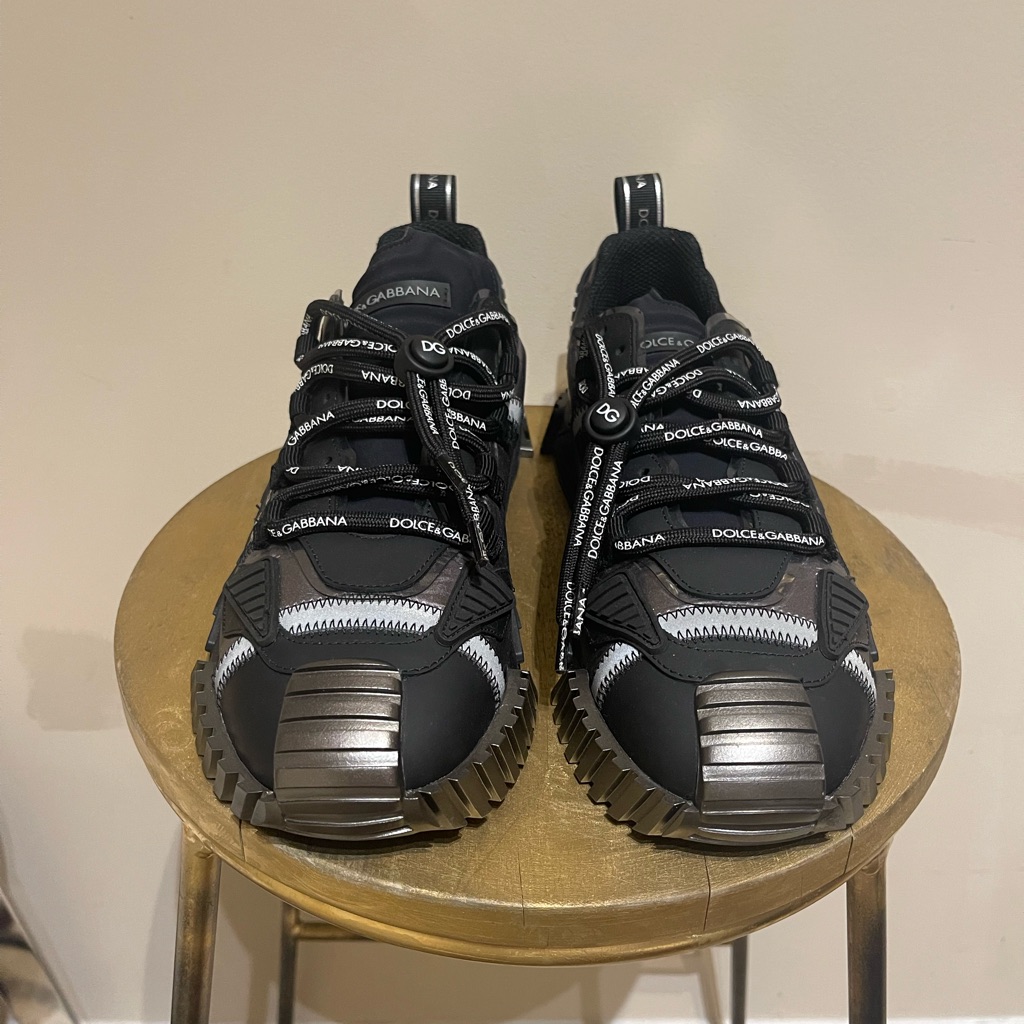 Dolce  Gabbana Black Sneakers Brand New